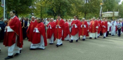 Procession in Ludbreg, with Nives Jelich and Queen Of Peace Travel